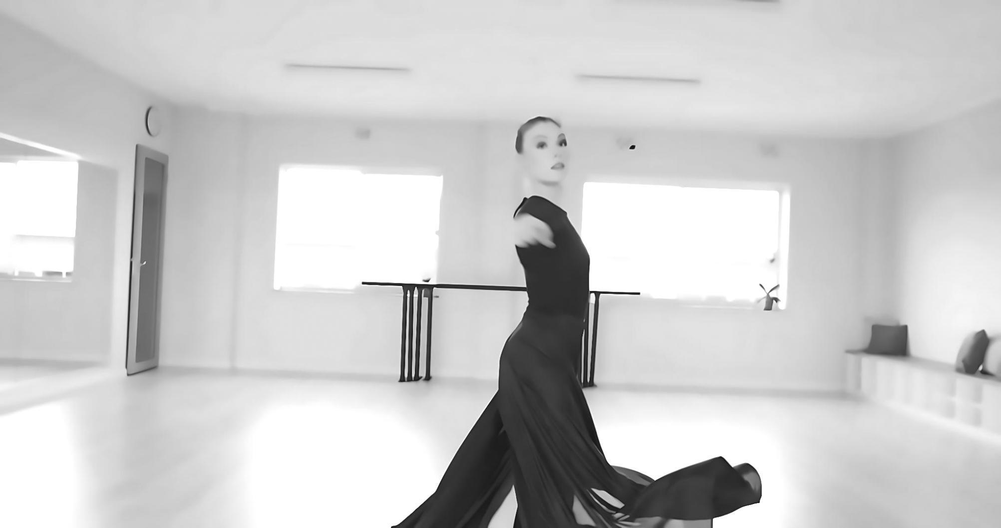 Ambiente della scuola di danza con spazio per le lezioni